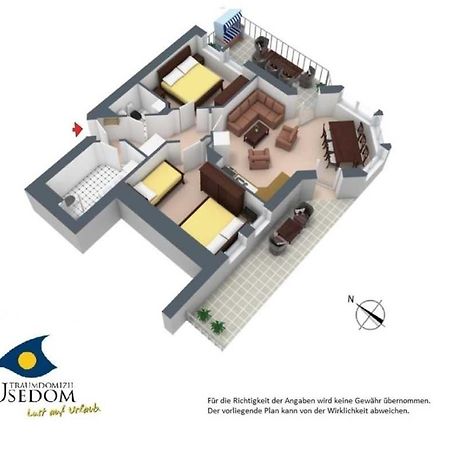 Duenen-Residenz B 05 Heringsdorf (Usedom) Exterior foto